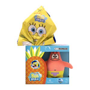 Ovo de Páscoa Pelúcia Patrick Bob Esponja 170g - 1